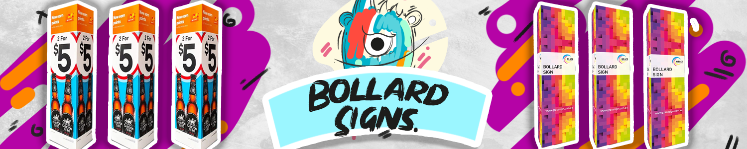 Bollard Signs