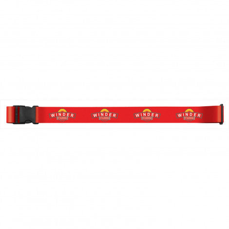 Full Colour Print Luggage Strap