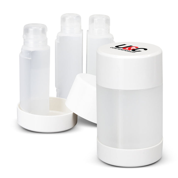 Travel Lotion Shampoo Moisturiser Bottle Set - Custom Promotional Product