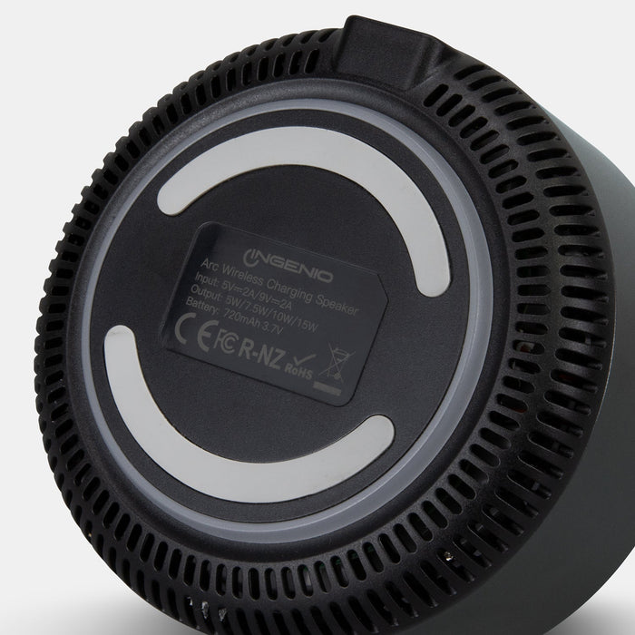 INGENIO Arc Wireless Charging Speaker - Custom Promotional Product