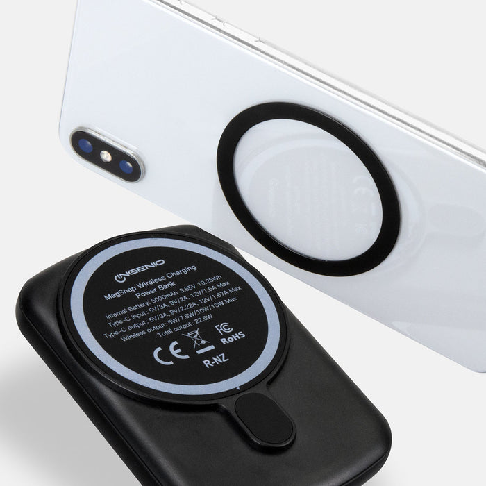 INGENIO MagSnap Wireless Charging Power Bank - Custom Promotional Product