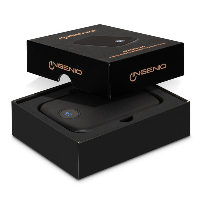 INGENIO MagSnap Wireless Charging Power Bank - Custom Promotional Product
