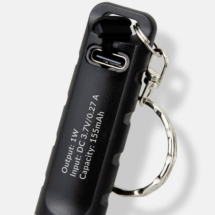 Rechargeable Torch Keyring - Custom Promotional Product