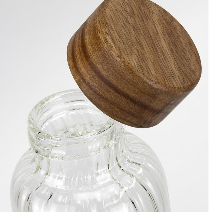 Keepsake Linear Glass Drink Bottle - Custom Promotional Product