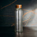 Keepsake Linear Glass Drink Bottle - Custom Promotional Product