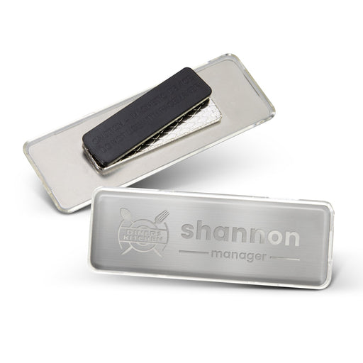 Metal Name Badge - Custom Promotional Product