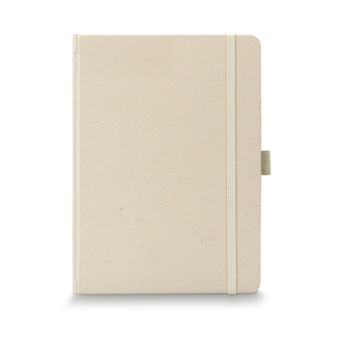 Terra Recycled Paper Hard Cover Notebook - Custom Promotional Product