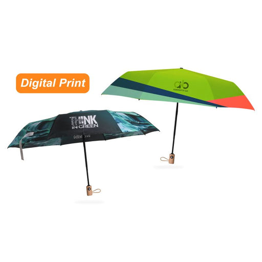 Triple folding RPET Umbrellas - Custom Promotional Product