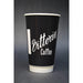 16oz (473ml) Double Wall Custom Coffee Cups With Lids - Custom Promotional Product