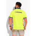 Trademutt Yellow Fractal Short Sleeve Polo - Custom Promotional Product