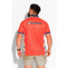 Trademutt Orange Fractal Short Sleeve Polo - Custom Promotional Product