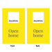 Real Estate Hanging Banner 150cm x 90cm - Custom Promotional Product