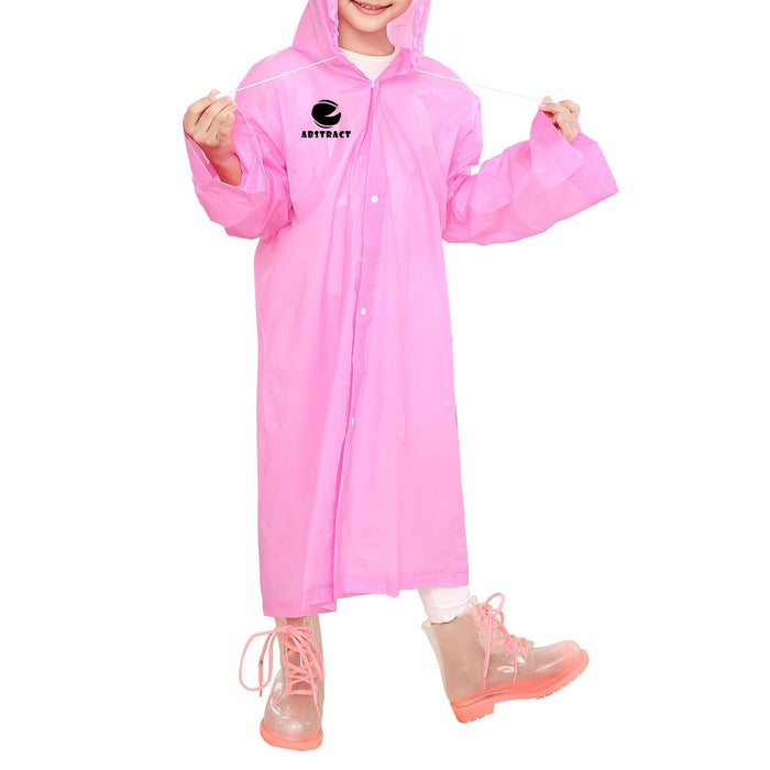 Kids EVA Reusable Raincoat - Custom Promotional Product