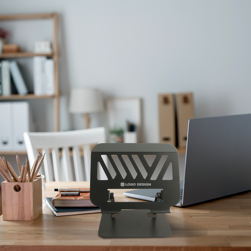 Foldable Metal Laptop Stand - Custom Promotional Product