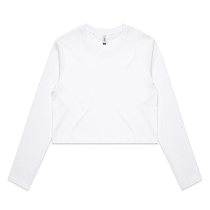 AS Colour Womens Long Sleeve Crop Tee