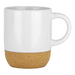 Billie 300ml Sublimation Ceramic Mug w/ Cork Details - Custom Promotional Product