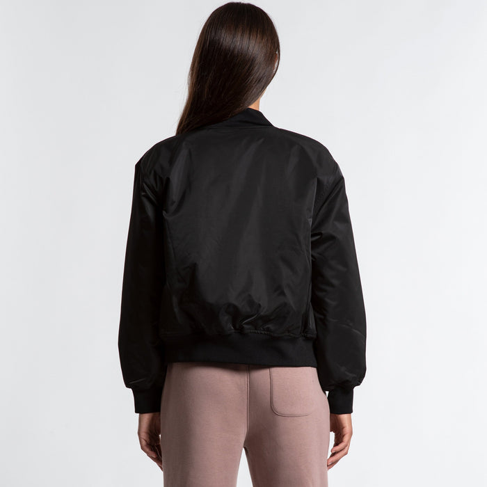 Recycled Polyester College Bomber Jacket - Custom Promotional Product