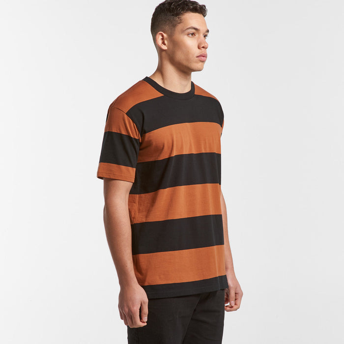 AS Colour Mens Wide Stripe Tee
