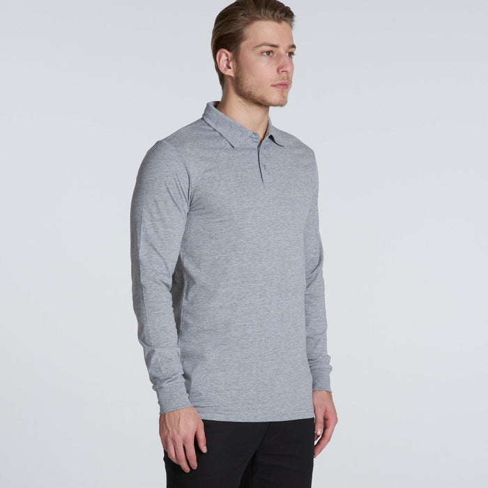 AS Colour Mens Chad Long Sleeve Polo