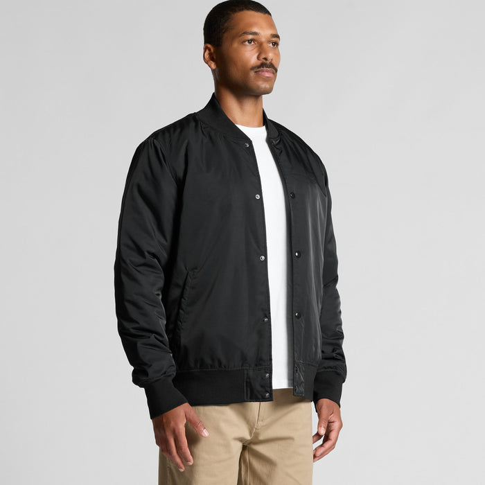 Recycled Polyester College Bomber Jacket - Custom Promotional Product