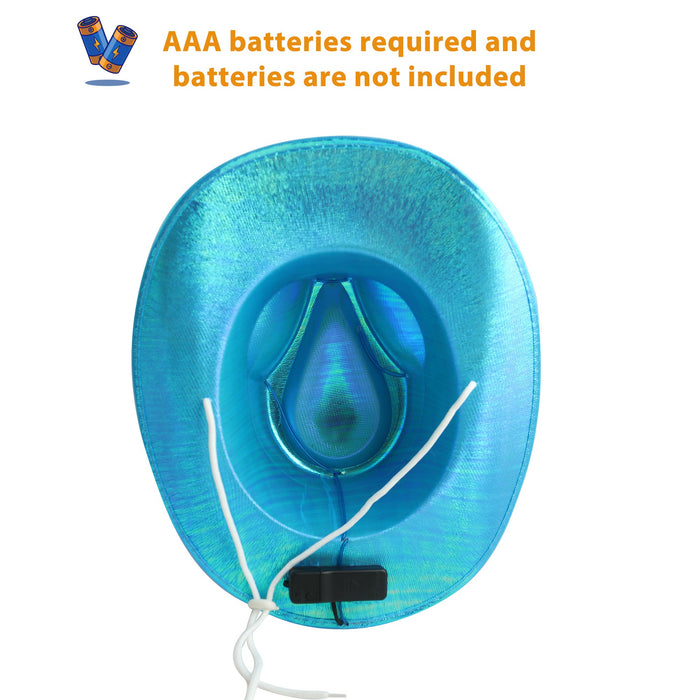 Light Up Cowboy Hats - Custom Promotional Product