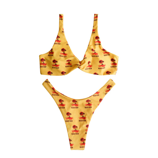 Women���s Polyester Spandex Sublimated Bikini top & bottom - Custom Promotional Product