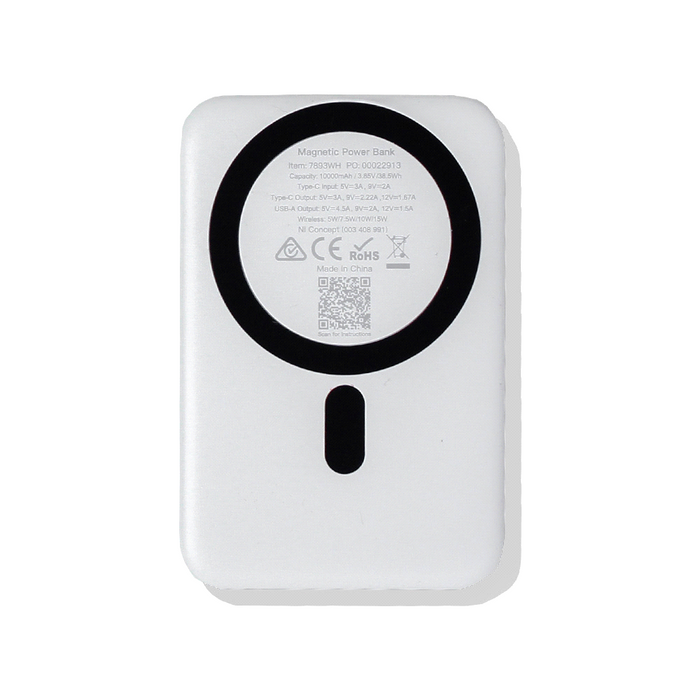 Magnetic Power Bank w/ Phone Stand 10000 mAh - Custom Promotional Product