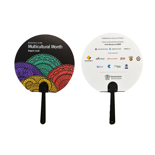 Promotional Printed Hand Fans - Custom Promotional Product