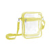 Clear Tote Bag with Zipper Closure Crossbody - Custom Promotional Product