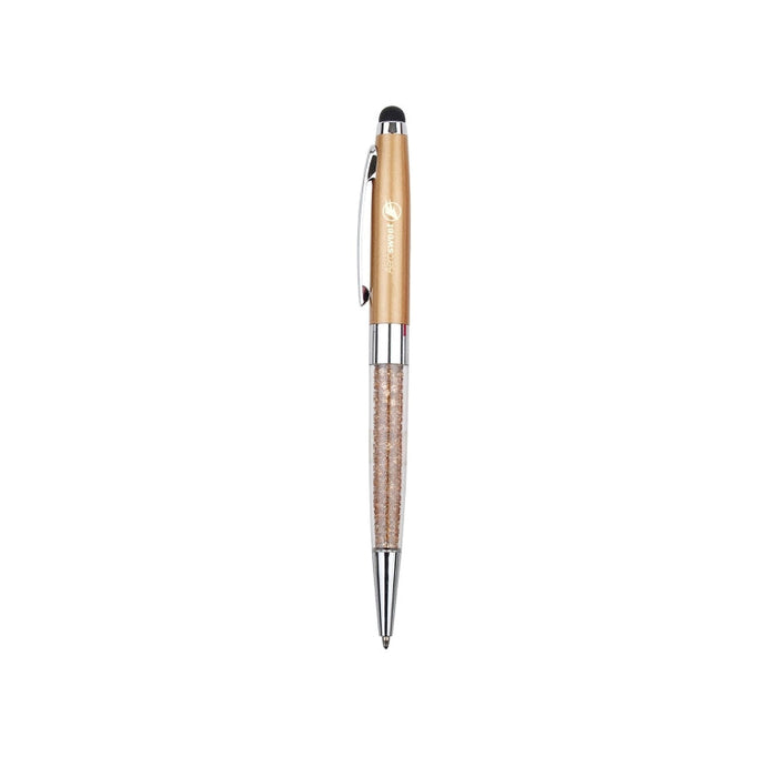 2 in 1 Crystal Stylus Pens - Custom Promotional Product