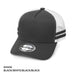 A-Frame Striped Trucker Cap - Custom Promotional Product