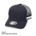 A-Frame Striped Trucker Cap - Custom Promotional Product