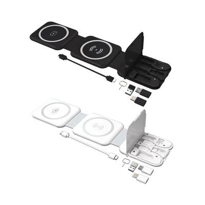 Magnetic Dual Wireless Charging Kit