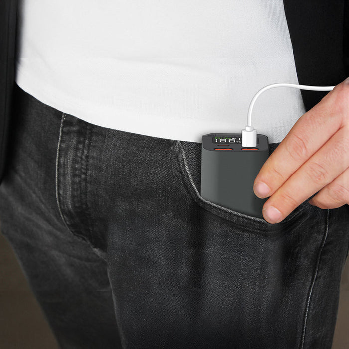 Rocco 100W PD + QC22.5W Laptop Power Bank (18000 mAh) - Custom Promotional Product
