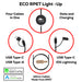 Pavia 60W Fast Charge and Data Sync LED Cable - Custom Promotional Product