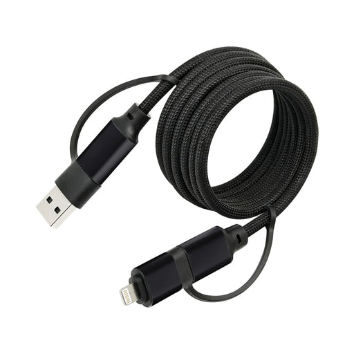 Brescia Mag-Coiling (60W) Fast Charging Data Cable - Custom Promotional Product