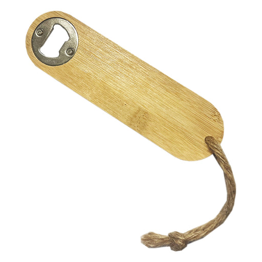Texas Bamboo Bottle Opener - Custom Promotional Product