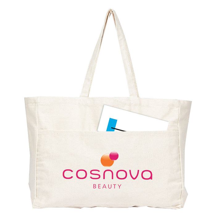 DELTON CANVAS LARGE SHOPPER