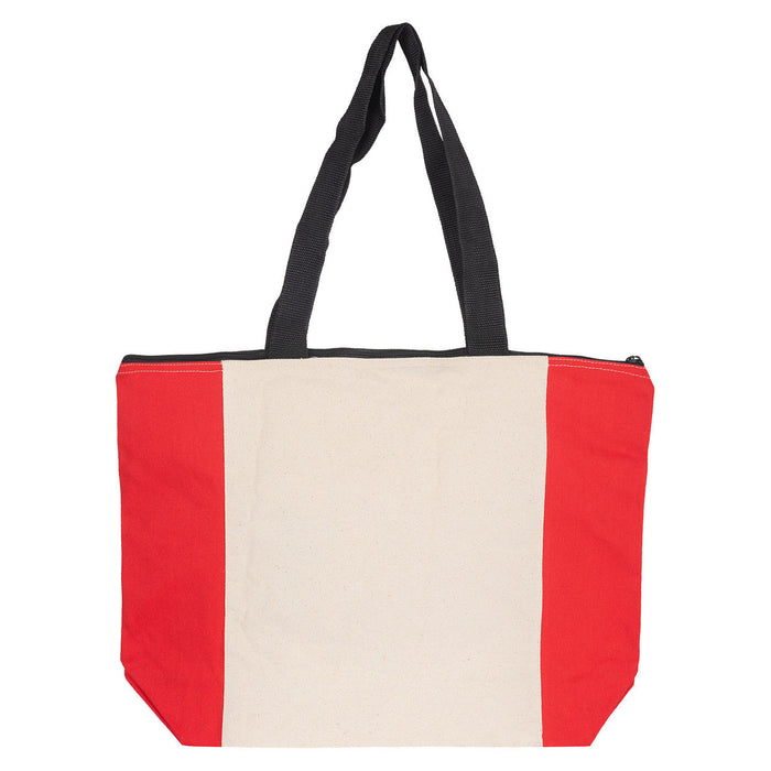 COLOURING CALICO ZIP SHOPPER