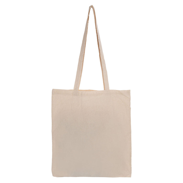 COLOURING LONG HANDLE CALICO SHOPPER