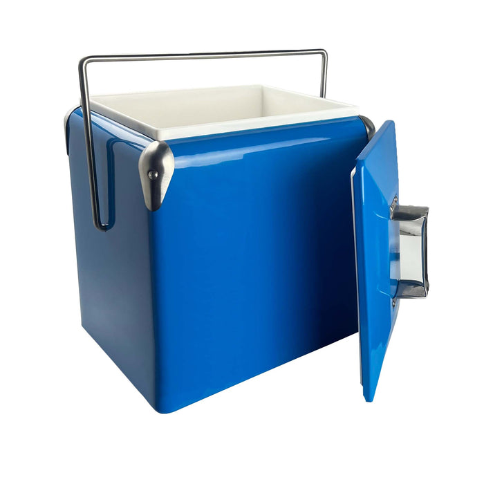 Retro Metal Ice Cooler Box 13L - Custom Promotional Product
