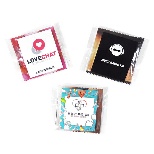 Condom Pack - Custom Promotional Product