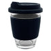 CARLO GLASS COFFEE CUP - Silicone Band