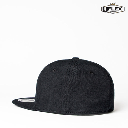 Uflex Adults Flat Peak 6 Panel Fitted - Custom Promotional Product