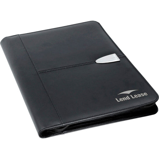 Bradford Leather Zip Portfolio