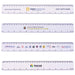 White 30cm Ruler