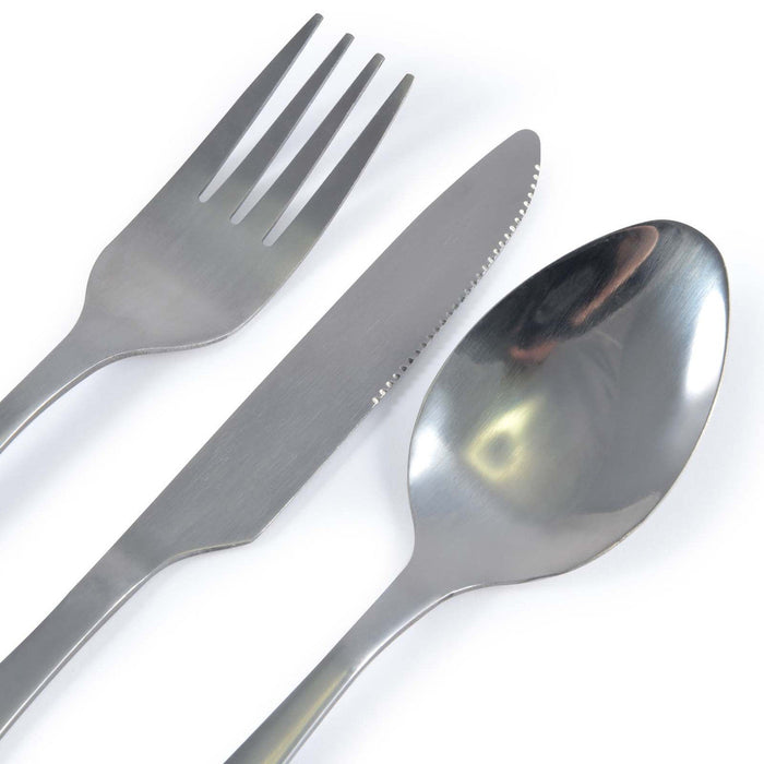Banquet Cutlery Set & Straws In Calico Pouch