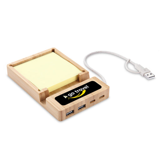 Lumos USB & Note Hub - Custom Promotional Product