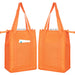 NON WOVEN COOLER BAG WITH TOP ZIP CLOSURE