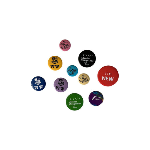 Promo Button Badges 44 mm - Custom Promotional Product